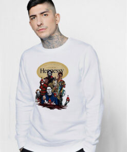 Hennessy Horror Characters Movies Sweatshirt
