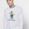 I Don't Do Mornings Coffee Duck Sweatshirt