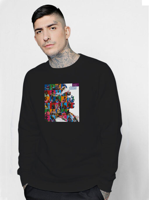 Jimi Hendrix Blues Album Cover Sweatshirt