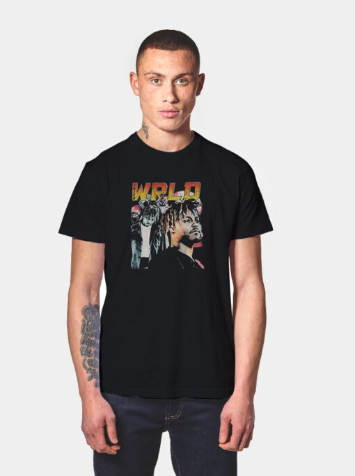 Juice WRLD 90's Vintage Homage Rapper Music T Shirt