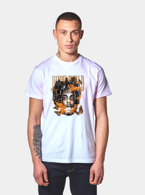 Juice WRLD Butterflies Portrait T Shirt