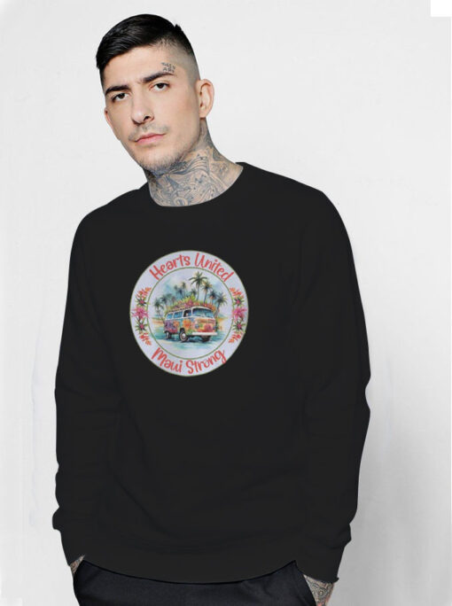 Lahaina Hawaii Donation Maui Strong Sweatshirt