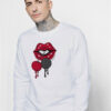 Luscious Lips Dripping Sweatshirt