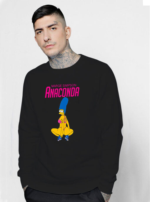 Marge simpson anaconda Sweatshirt