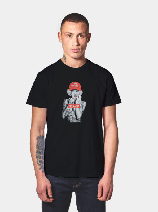 Marilyn Monroe Trump T Shirt