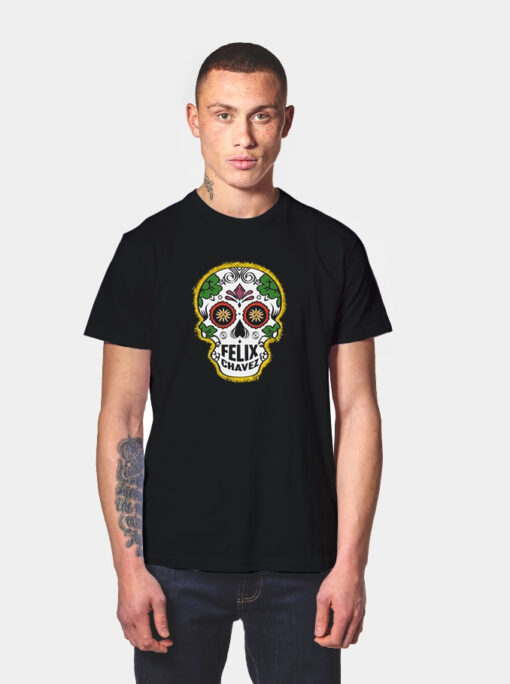 Rocky Felix Chavez Skull Movie T Shirt