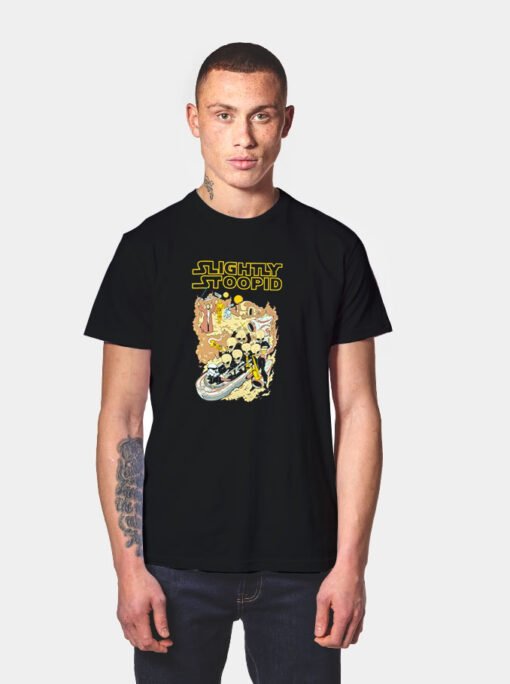 Slightly Stoopid Band Star Wars Parody T Shirt