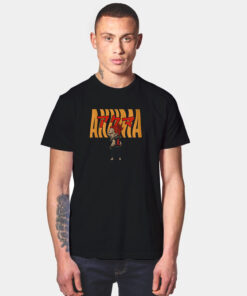 Street Fighter Street Akuma Warped Text T Shirt