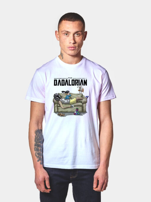 The Dadalorian Star Wars For Dad Funny T Shirt