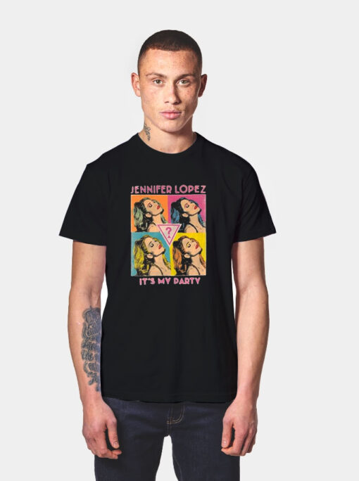 The Jennifer Lopez x Guess For It's My Party Tour T Shirt