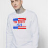 Tim Scott 2024 For President Flag Sweatshirt