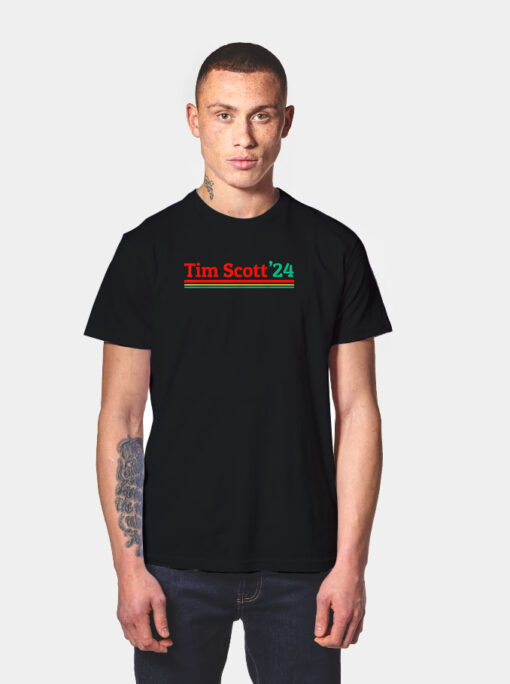 Tim Scott For President 2024 T Shirt