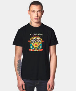All You Need Is Love The Beatles Hippie Car Graphic T Shirt