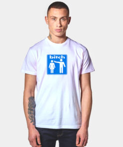 Bitch Skateboard Logo T Shirt