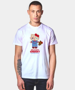 Hello Kitty Chucky Horror Movie T Shirt