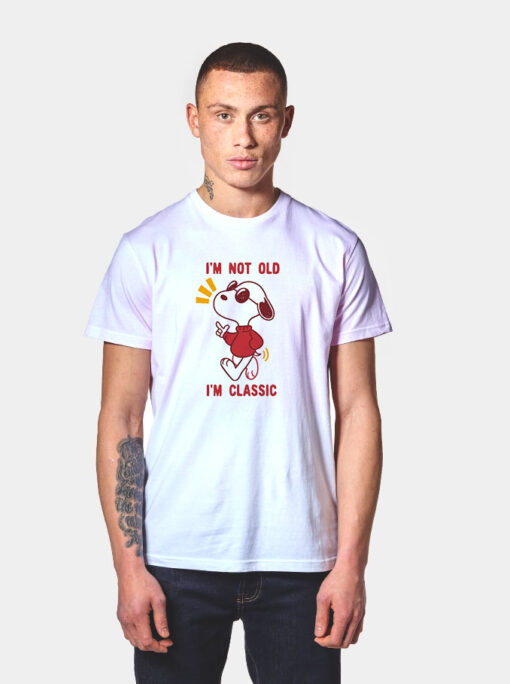 I'm Not Old I'm Classic Beagle T Shirt