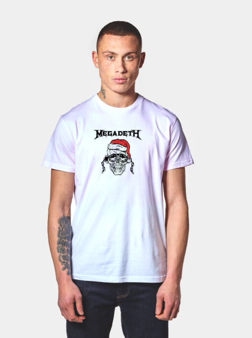 Megadeth Santa Vic Vintage T Shirt