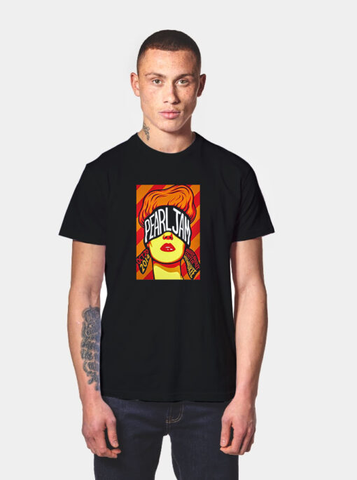 Pearl Jam US Harris Bradley Center T Shirt
