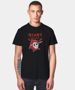 jason voorhees Heart Attack Parody T Shirt