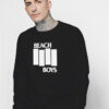 Beach Boys Black Flag Logo Parody Sweatshirt