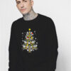 Bees Christmas Tree Xmas Beekeeper Sweatshirt