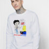 Betty Boop And Bart Simpson American Airlines Sweatshirt