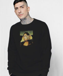 Billie Eilish x Monalisa Parody Sweatshirt