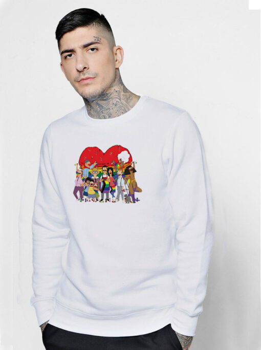 Bob’s Burgers Pride 1000 Piece Puzzle Sweatshirt