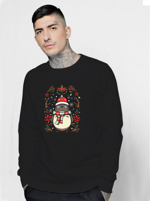 Christmas Neighbor Totoro Sweatshirt