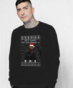 DMX Rapper Ugly Christmas Sweatshirt