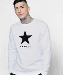 David Bowie Blackstar Album Sweatshirt