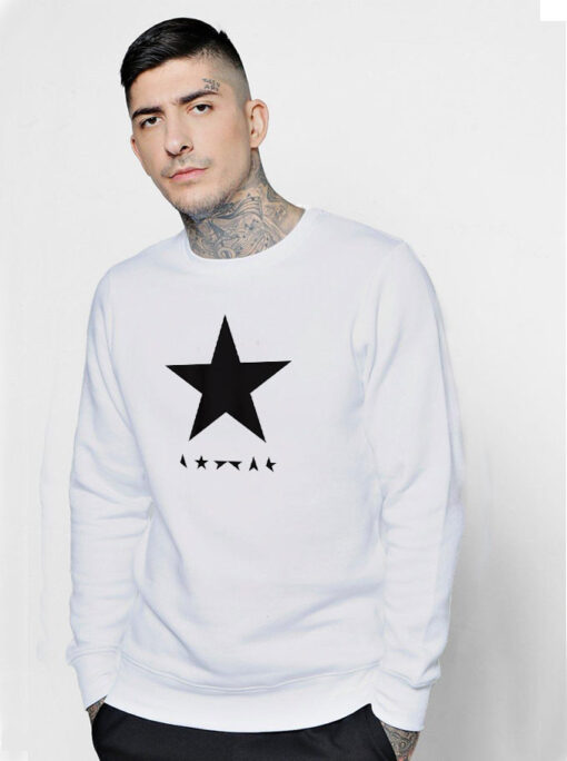 David Bowie Blackstar Album Sweatshirt