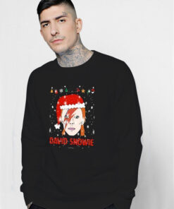 David Bowie Ugly Christmas Funny Sweatshirt
