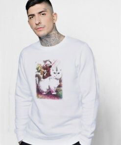 Deadpool And Cat Unicorn Sweatshirt