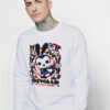 Funny Oswald the Lucky Rabbit Graphic Sweatshirt