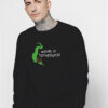 Funny Squiggle Worms Tarnation Sweatshirt