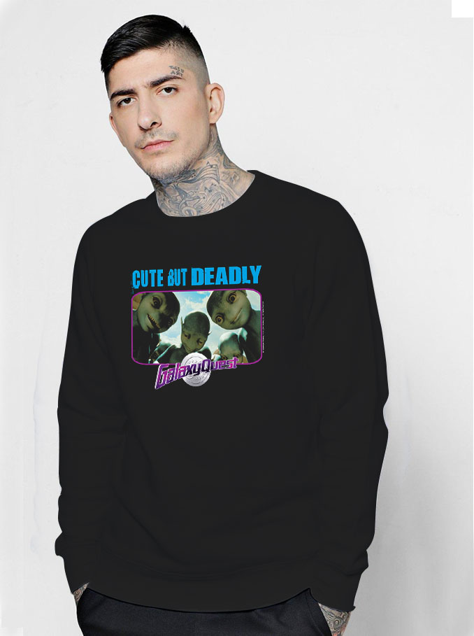 Galaxy Quest Cute But Deadly Graphic Sweatshirt