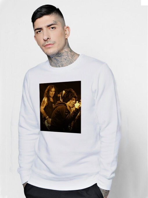 Gold Portrait Iron Maiden Sweatshirt