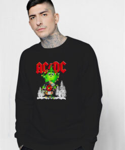 Grinch Acdc 2023 Merry Christmas Sweatshirt
