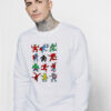 Haring Heroes Cartoon Sweatshirt