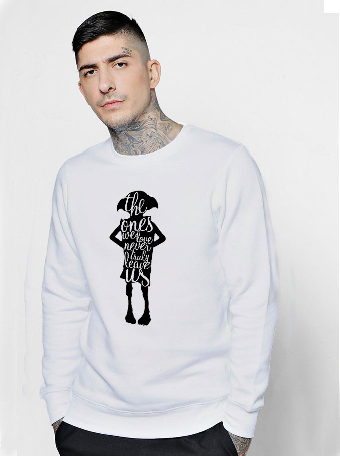 Harry Potter Dobby The Ones We Love Never Leave Us Sweatshirt
