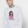 Harry Styles Wearing Vintage Britney Spears Sweatshirt
