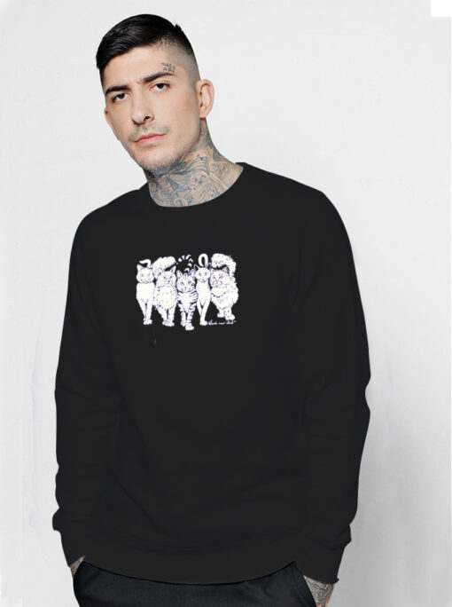 Heads And Tails Linda Lori Cat Sweatshirt