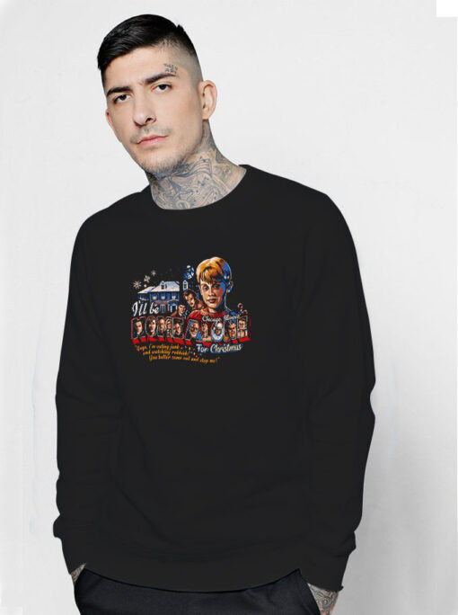 Home Alone For Christmas Sweatshirt