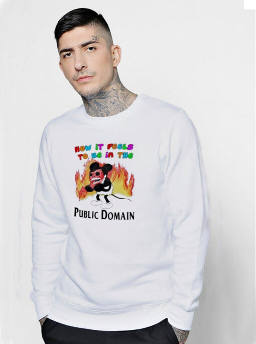 How It Feels To Be In The Public Domain Sweatshirt
