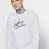 Justin Bieber Signature Sweatshirt
