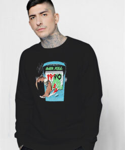 Over Kill 1990 Dawn of the Decade European Tour Sweatshirt