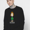 Peanuts Peppermint Patty Call Me Sir Sweatshirt