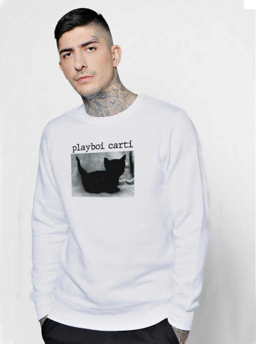 Playboi Carti Black Cat Sweatshirt