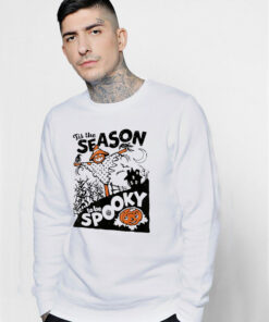 Season To Be Spooky Retro Halloween Sweatshirt